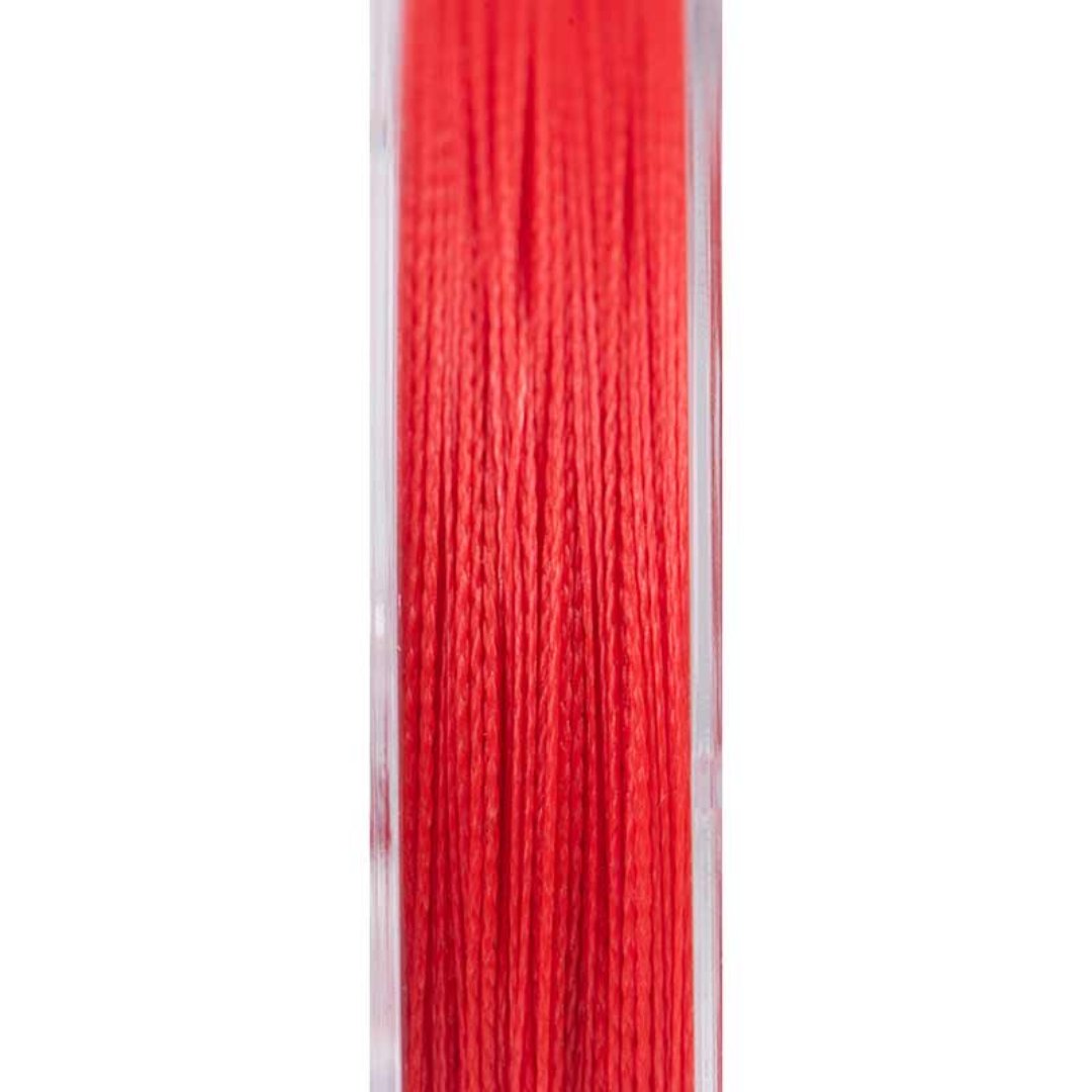 FOX SPOMB TAPERED BRAIDED LEADERS RED - immagine 2